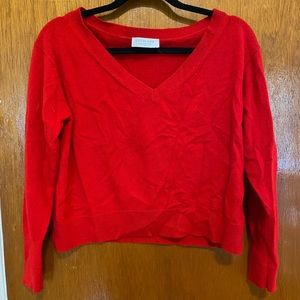 Everlane Red Cashmere Sweater